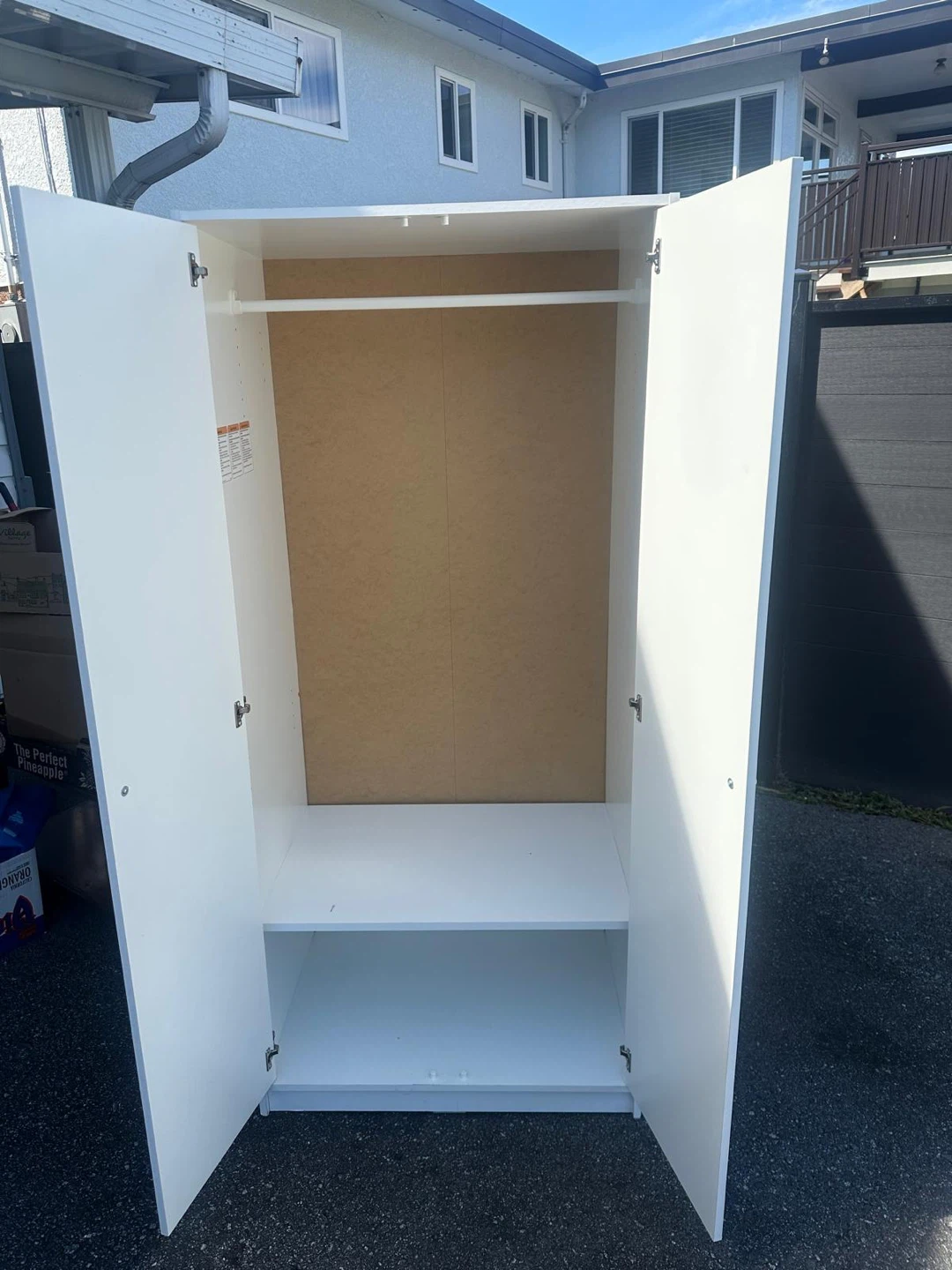 White ikea closet - photo 2