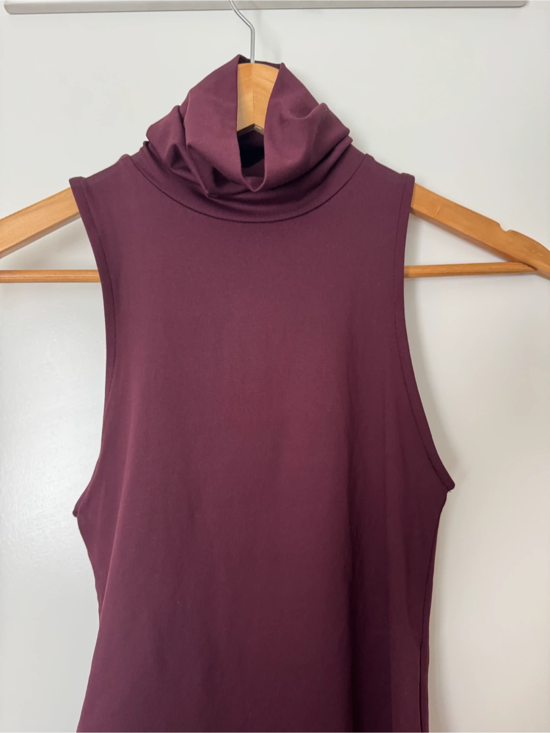 Zara Burgundy Bodysuit NWT Size Small - photo 3
