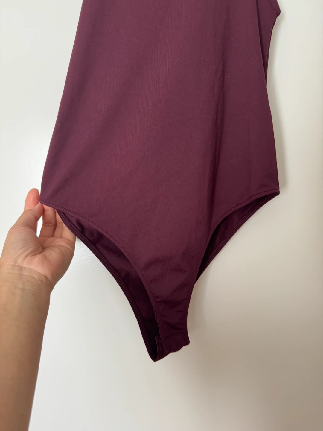 Zara Burgundy Bodysuit NWT Size Small - photo 4
