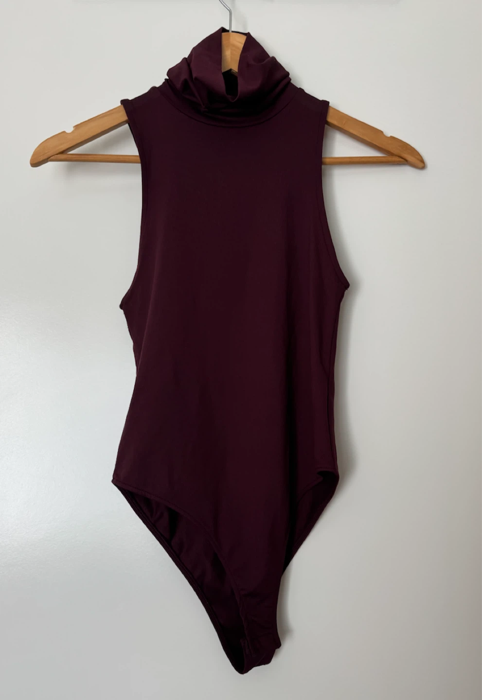Zara Burgundy Bodysuit NWT Size Small