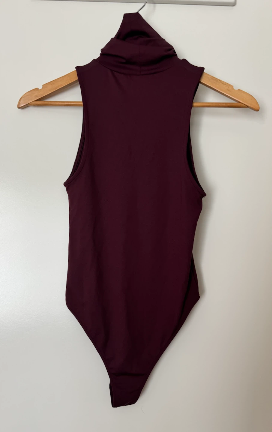 Zara Burgundy Bodysuit NWT Size Small - photo 2