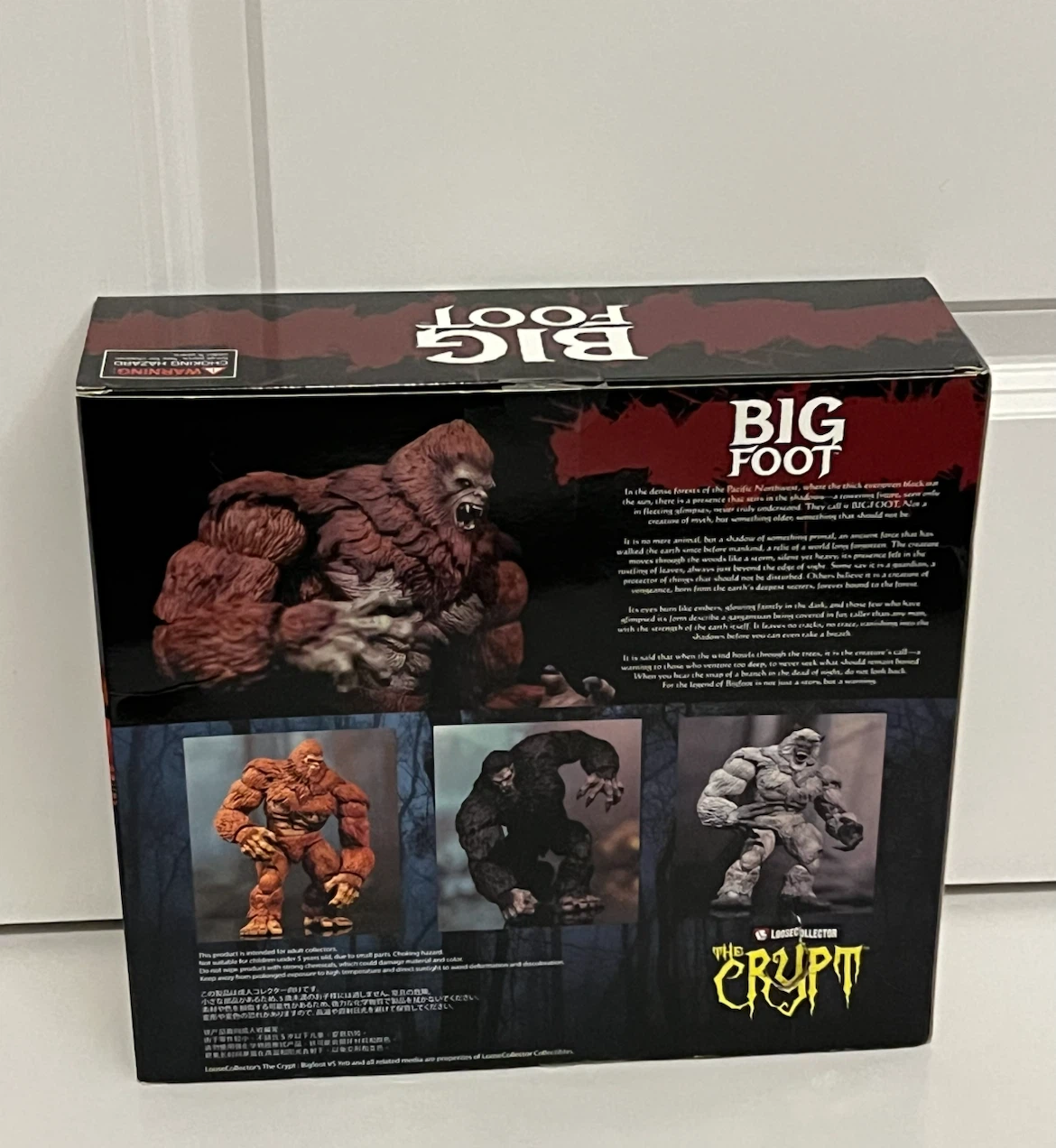 The Crypt Bigfoot 1/12 Scale Deluxe Figure - photo 2