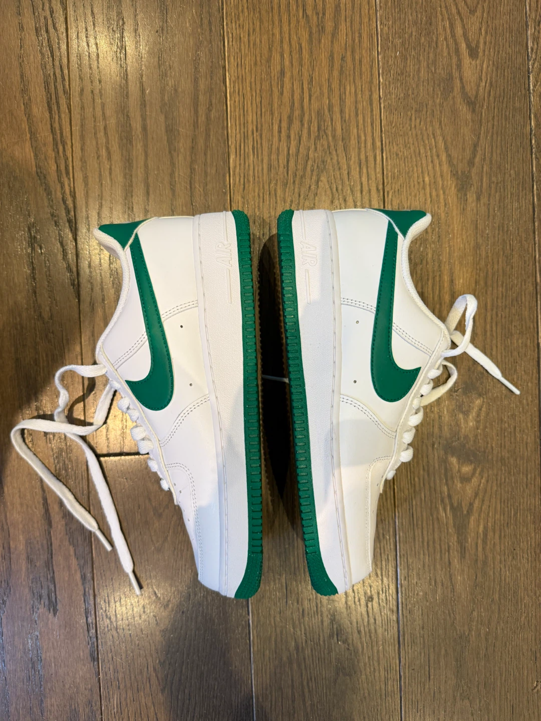 US8 - Nike Air Force 1 '07 White / Green’ (excellent condition) - photo 5
