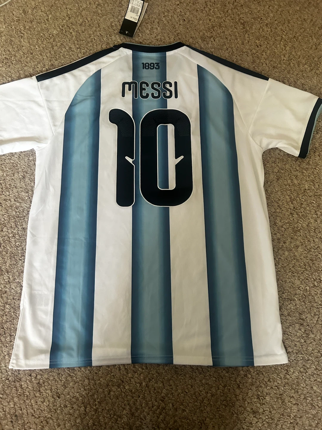 NWT Argentina Messi Soccer Football Jersey - photo 2