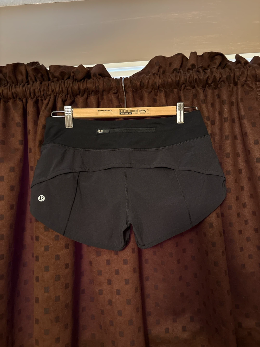 Lululemon Speed Up Low Rise 2.5” Black-Size 4 Regular - photo 2