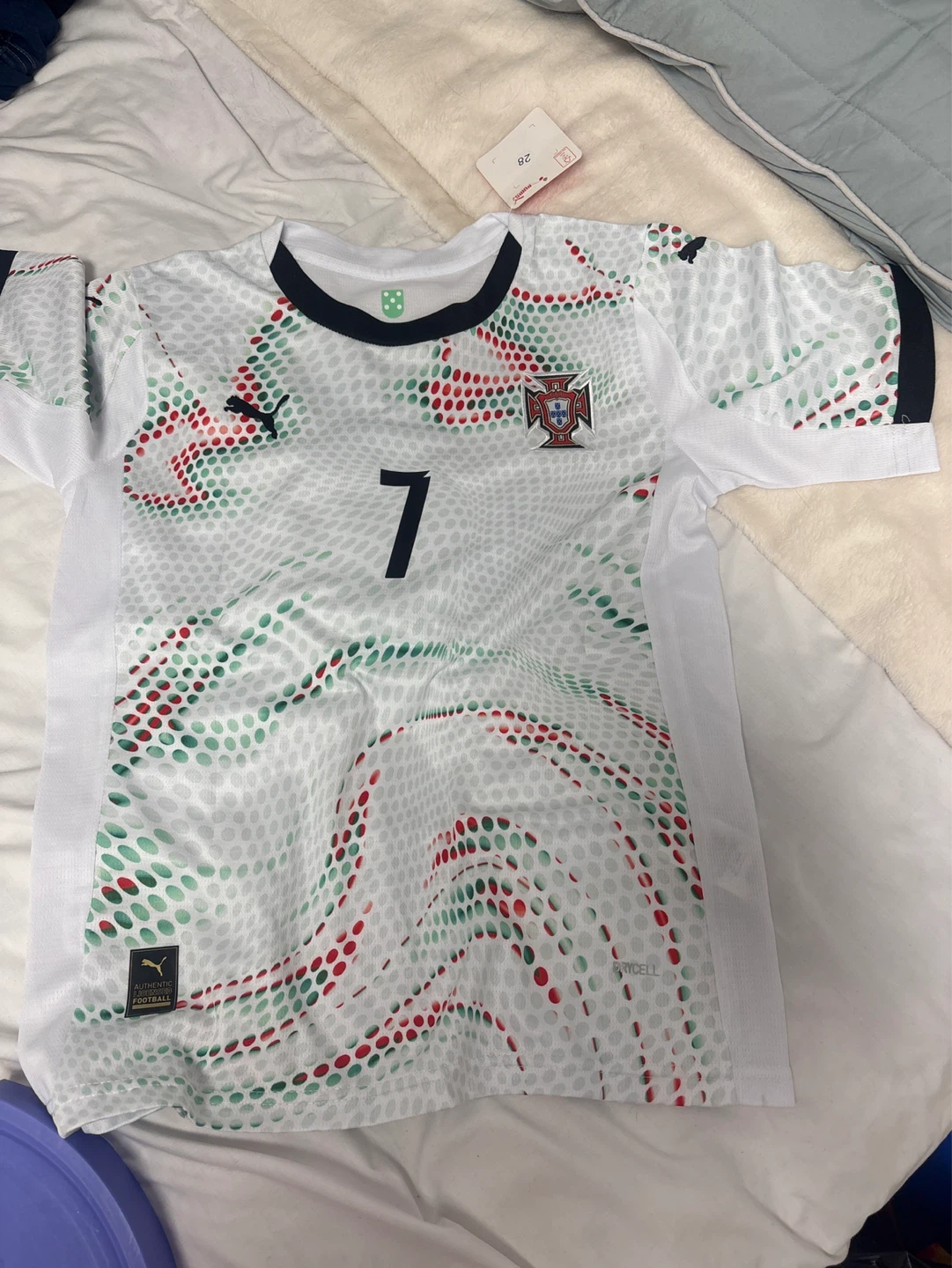 Puma Portugal National Team Soccer Jersey #7