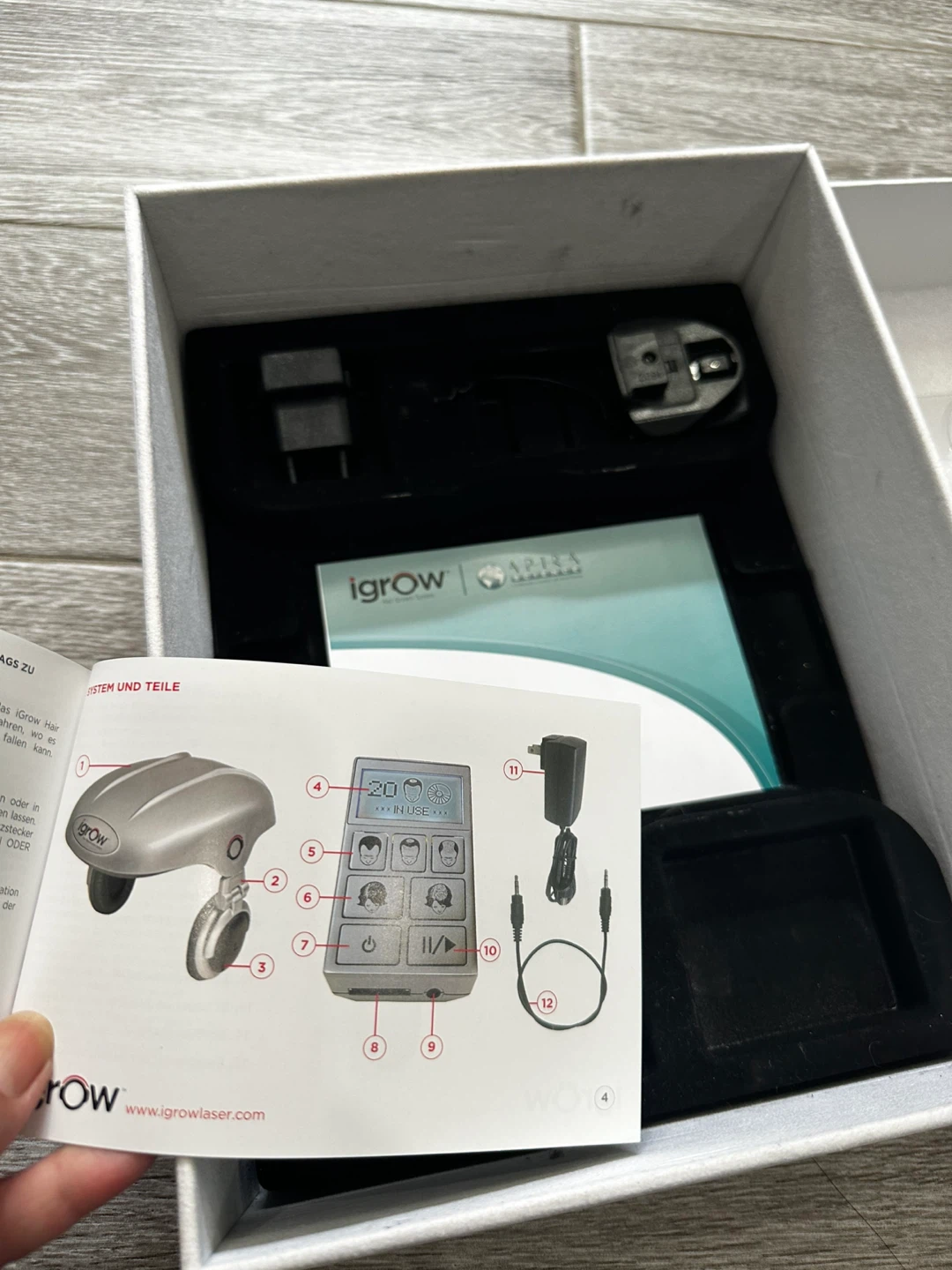 iGrow Hair Rejuvenation System - Laser Cap for Hair Growth