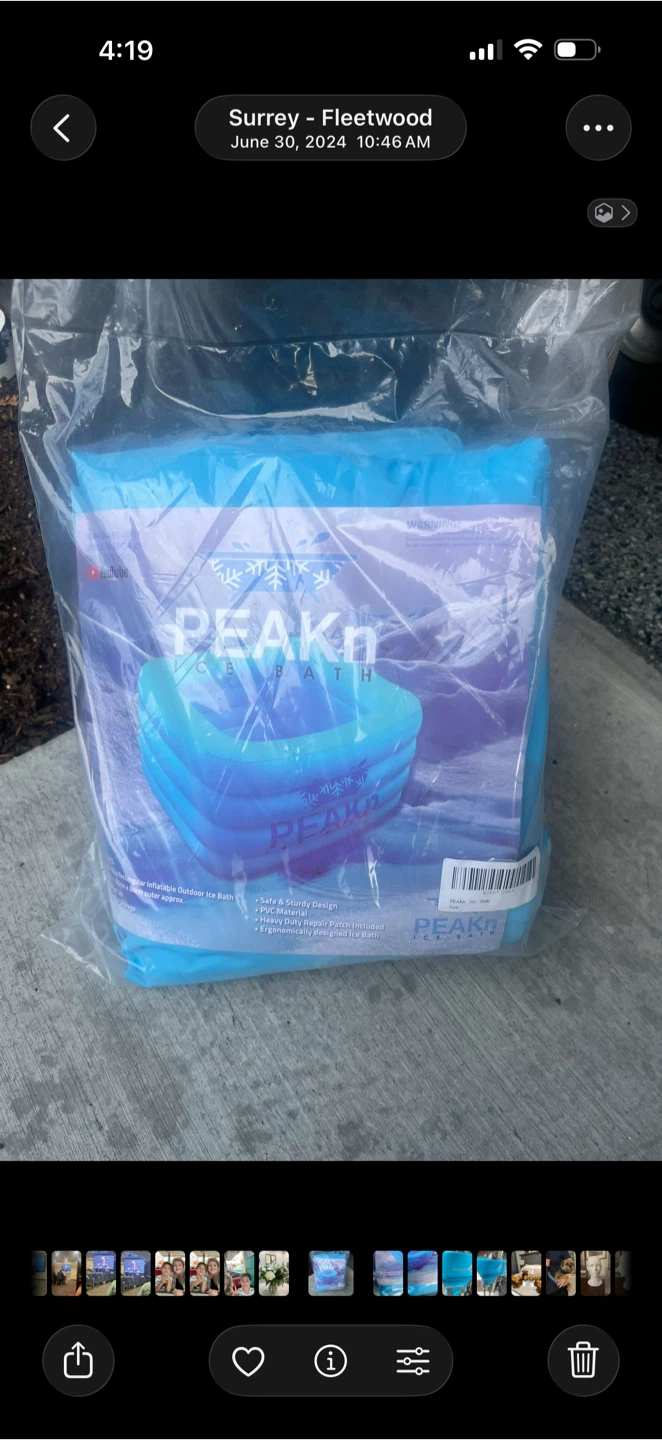 PEAKN Inflatable Ice Bath - photo 2