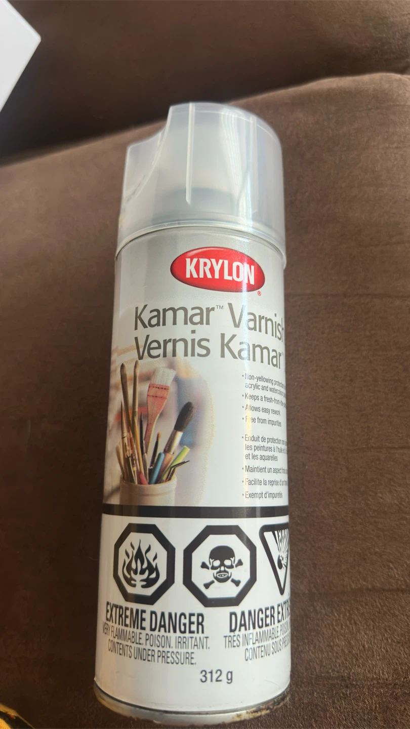 Krylon Kamar Varnish Spray