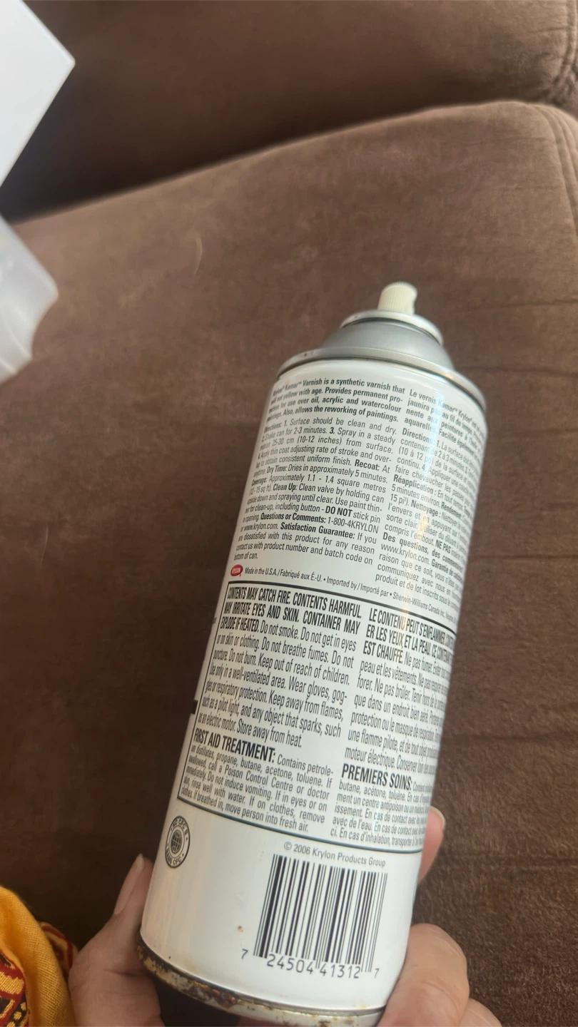 Krylon Kamar Varnish Spray - photo 3