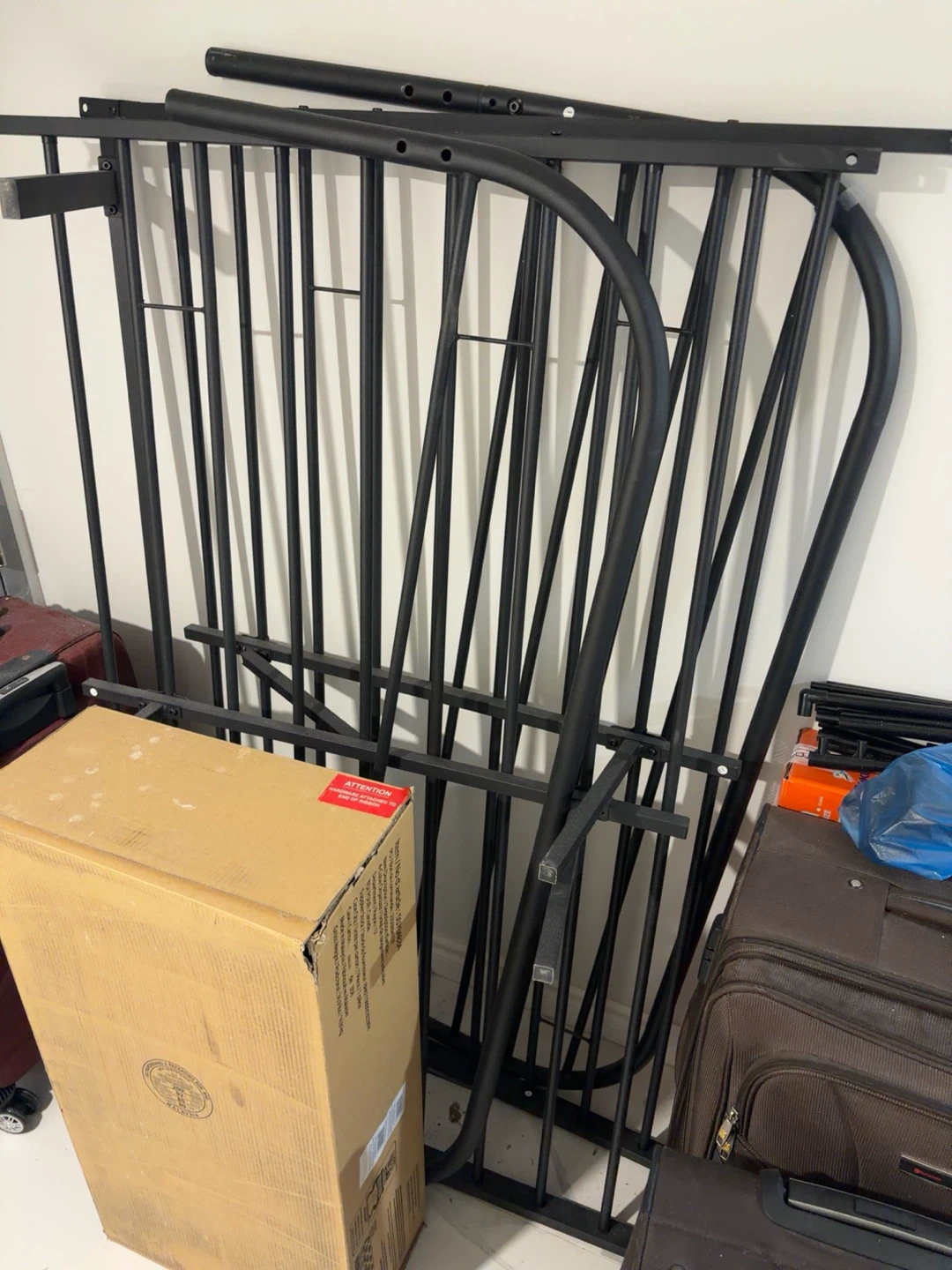 Black Metal Bed Frame