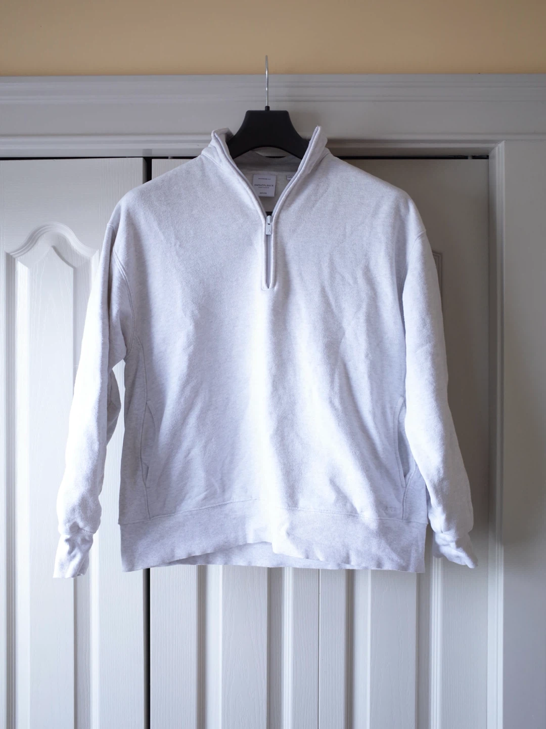 Aritzia Cozy Sweatfleece Boyfriend 1/2 Zip 95$