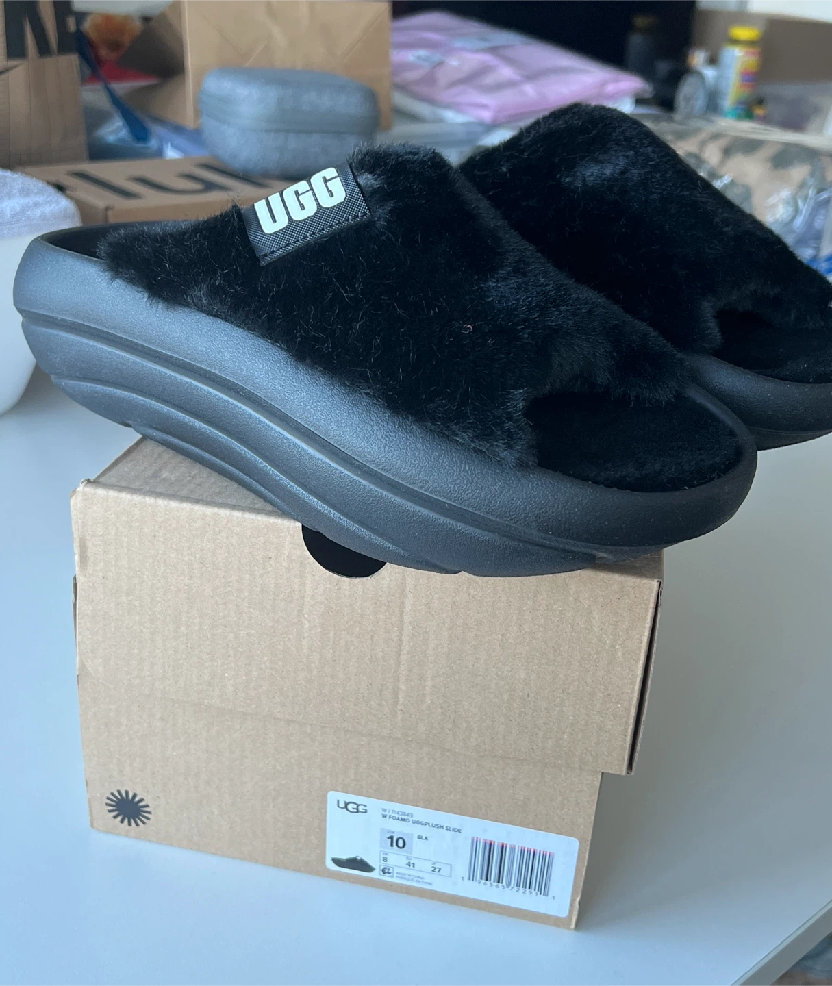 NEW UGG FoamO Slide Women 10 - photo 3