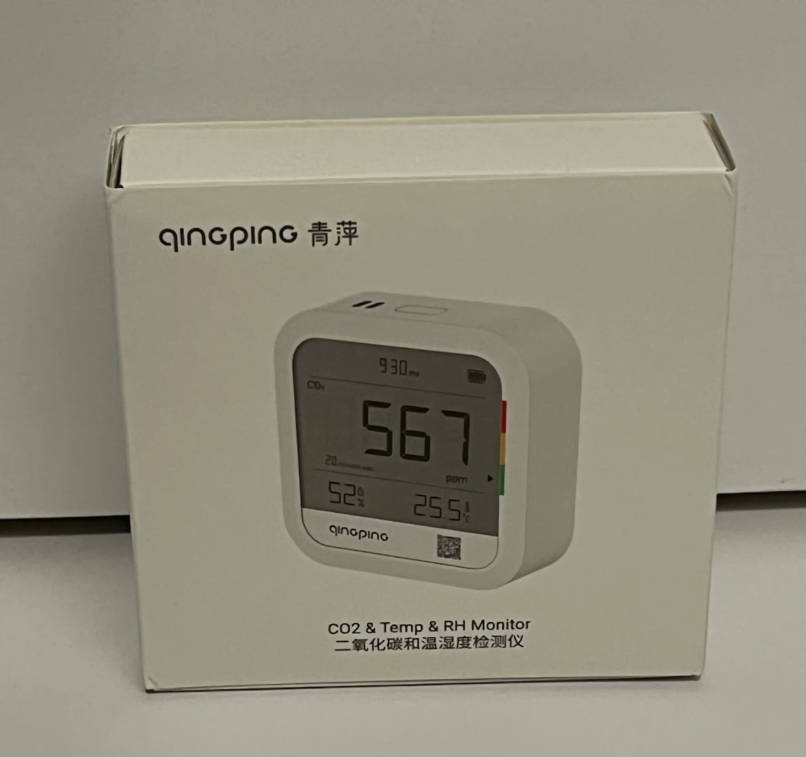 Qingping CO2 & Temp & RH Monitor