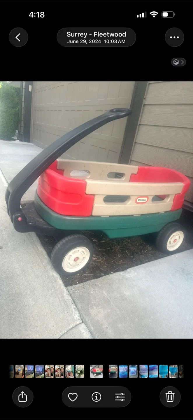 Vintage Little Tikes Wagon - photo 2