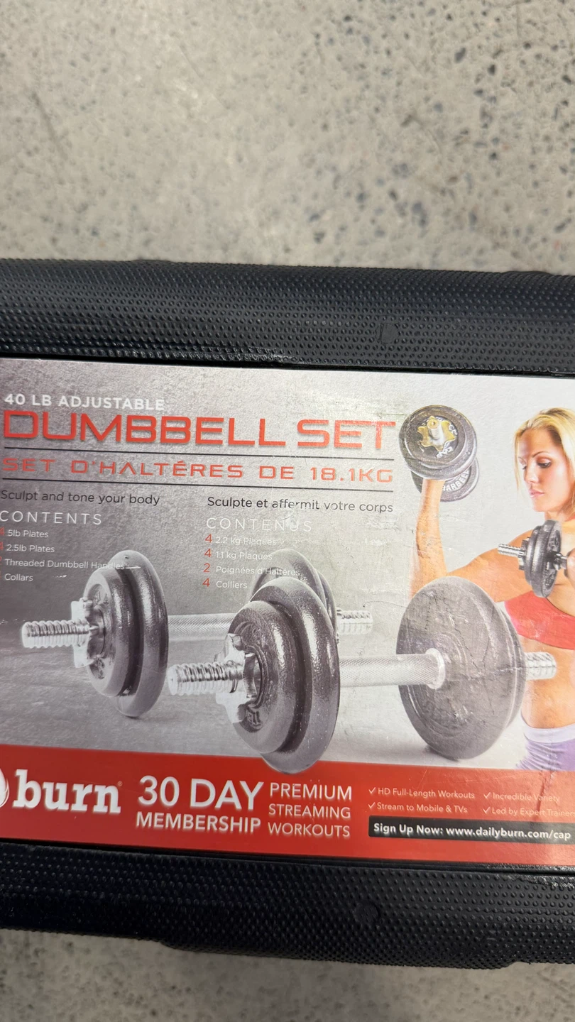 weights - dumbbells