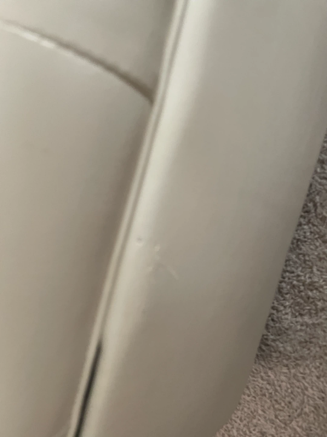 White Tufted Storage Ottoman Bench FREE - photo 4