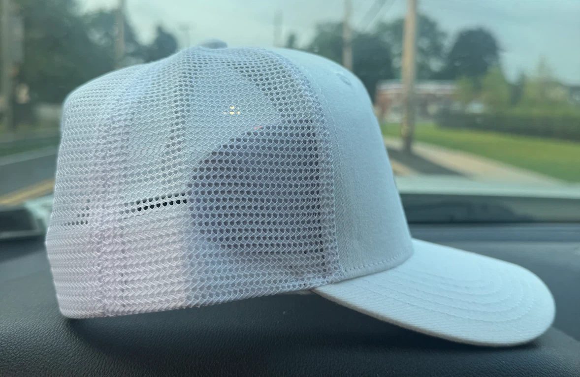 White Mets Subway Map Logo Trucker Hat - photo 4