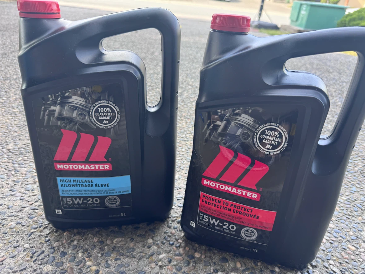 Motomaster 5W-20 Motor Oil