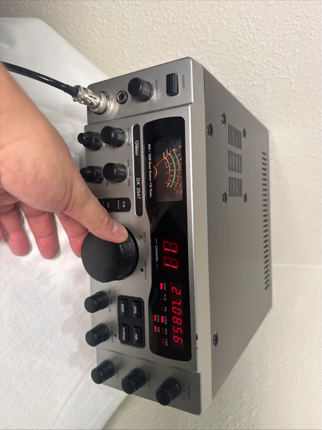 Galaxy DX 2547 AM/SSB Base Station CB Radio - photo 3