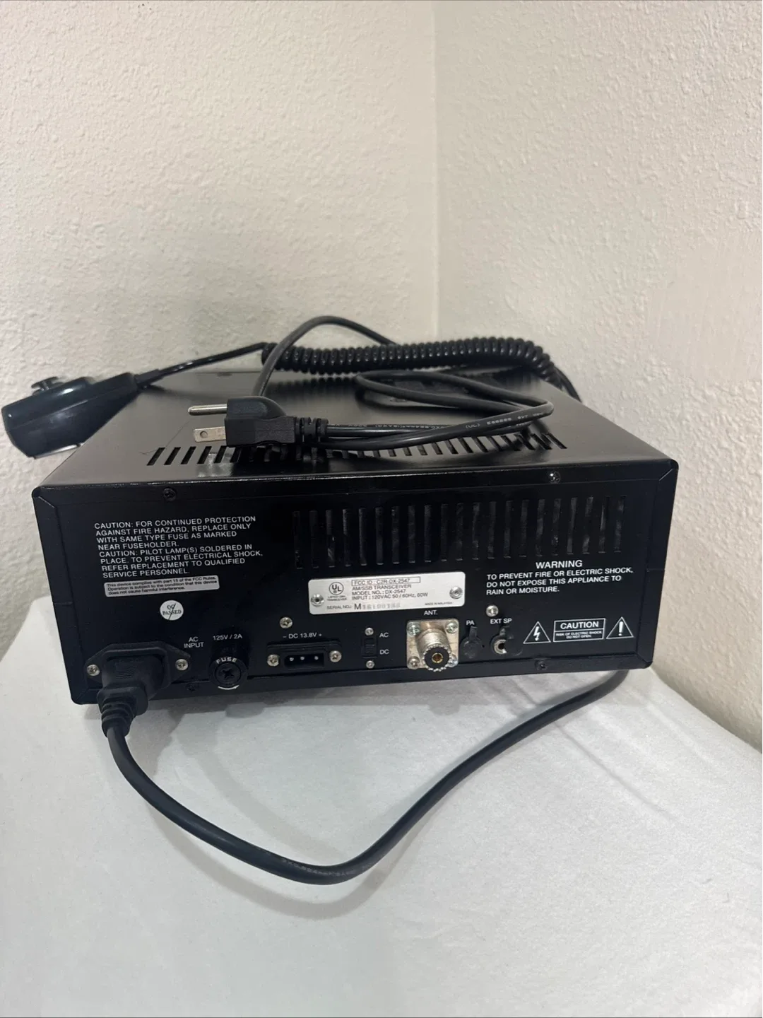 Galaxy DX 2547 AM/SSB Base Station CB Radio - photo 5