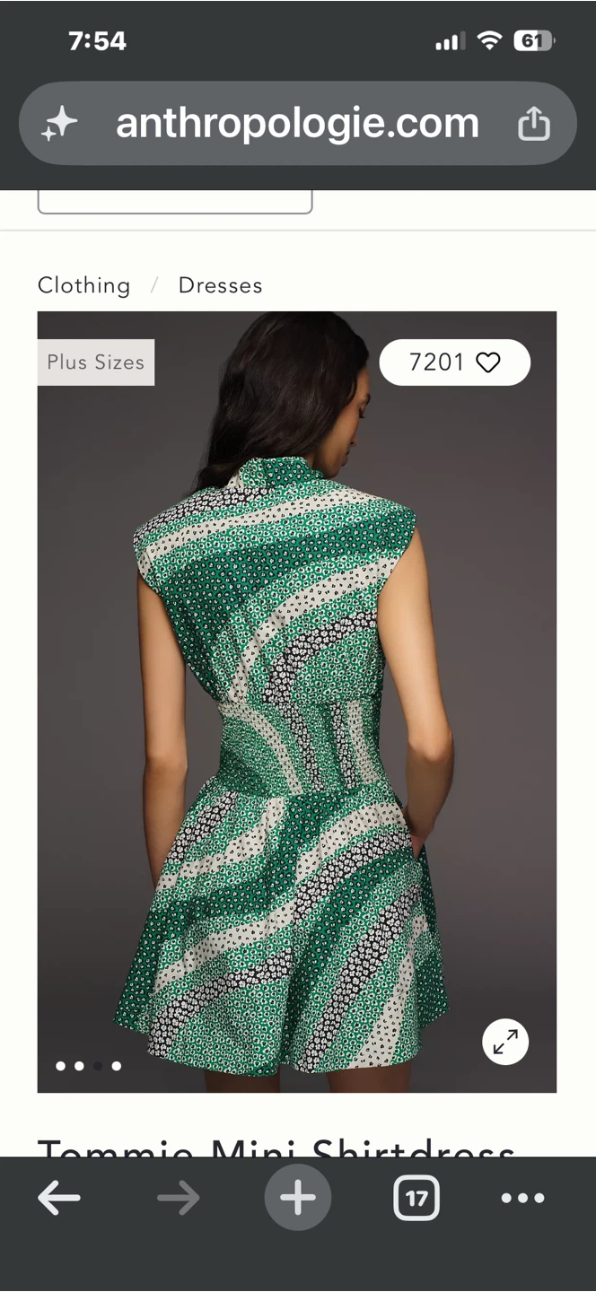 BNWT Anthropologie Tommie Mini Shirt Dress Size M - photo 3