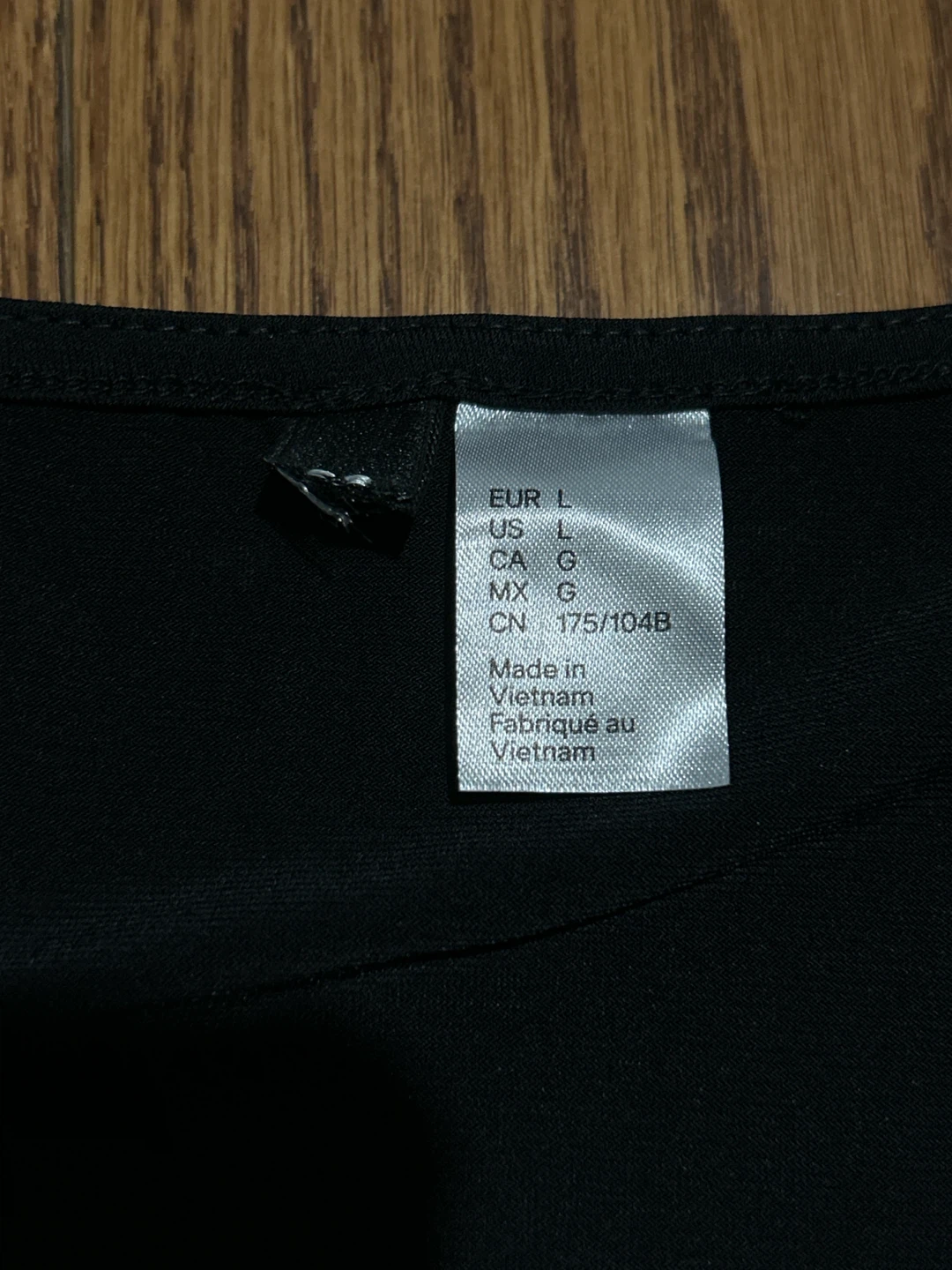 Black Sleeveless Cowl Neck Top - photo 2