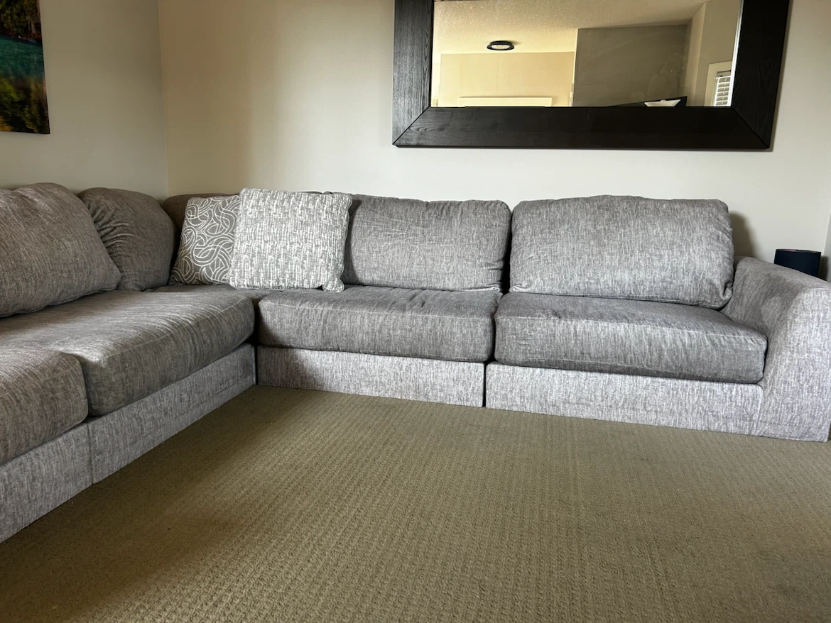 Grey Sectional Sofa - photo 4
