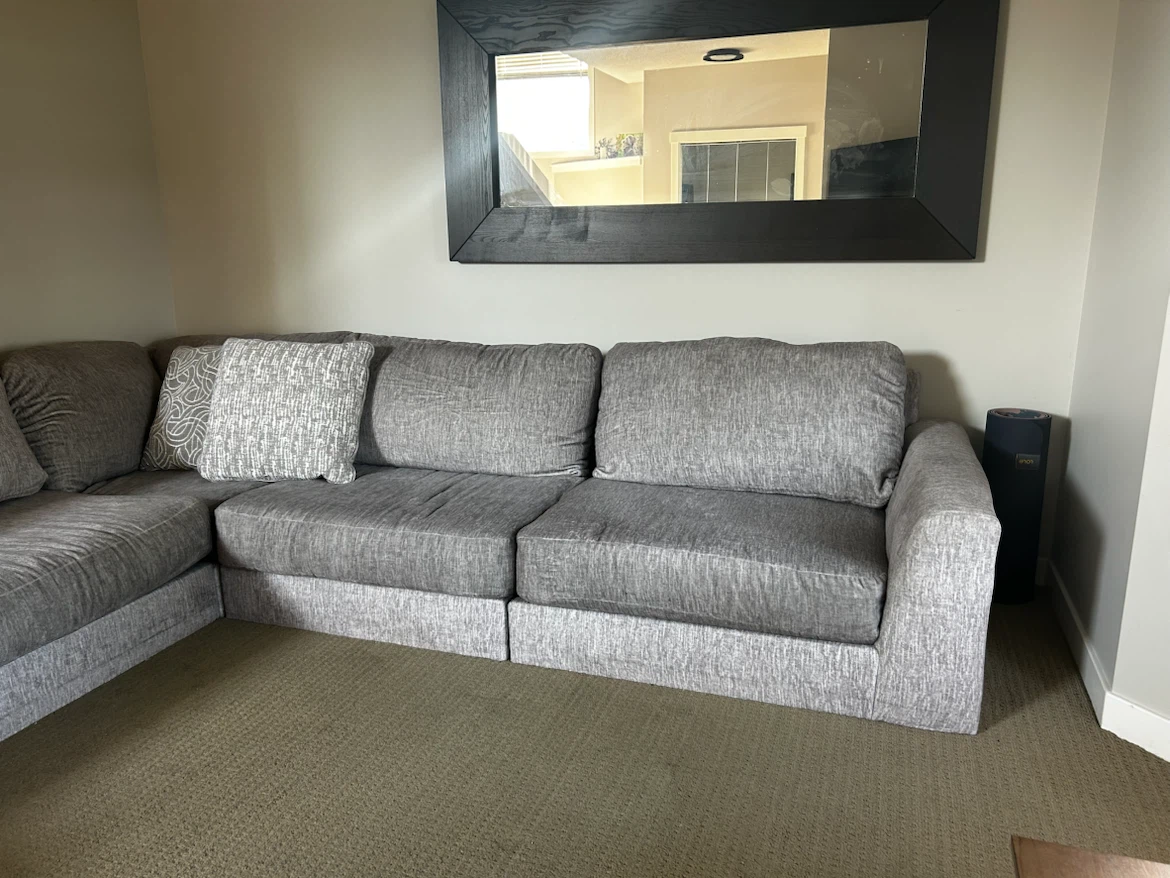 Grey Sectional Sofa - photo 5
