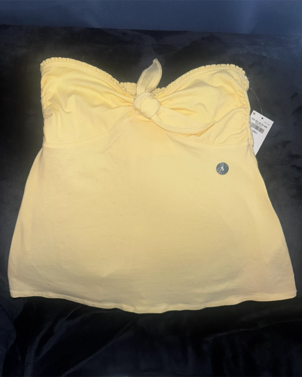Hollister Co. Yellow Tube Top - Size S - photo 2