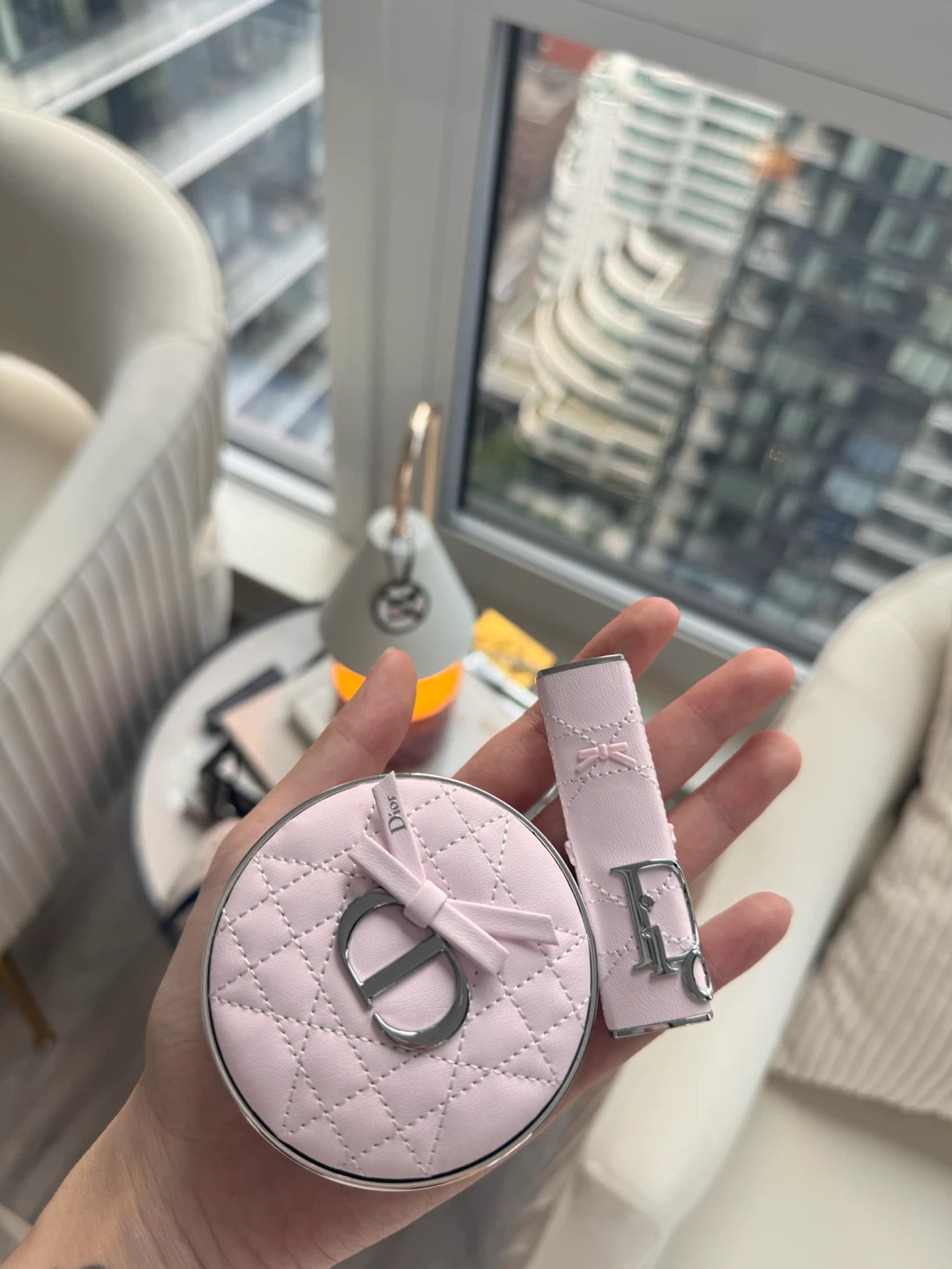 Dior Compact and Lipstick Holder