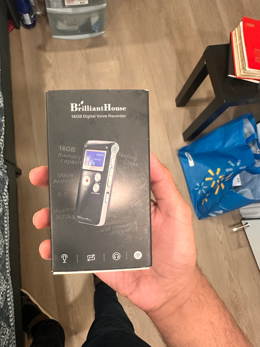 BrilliantHouse 16GB Digital Voice Recorder
