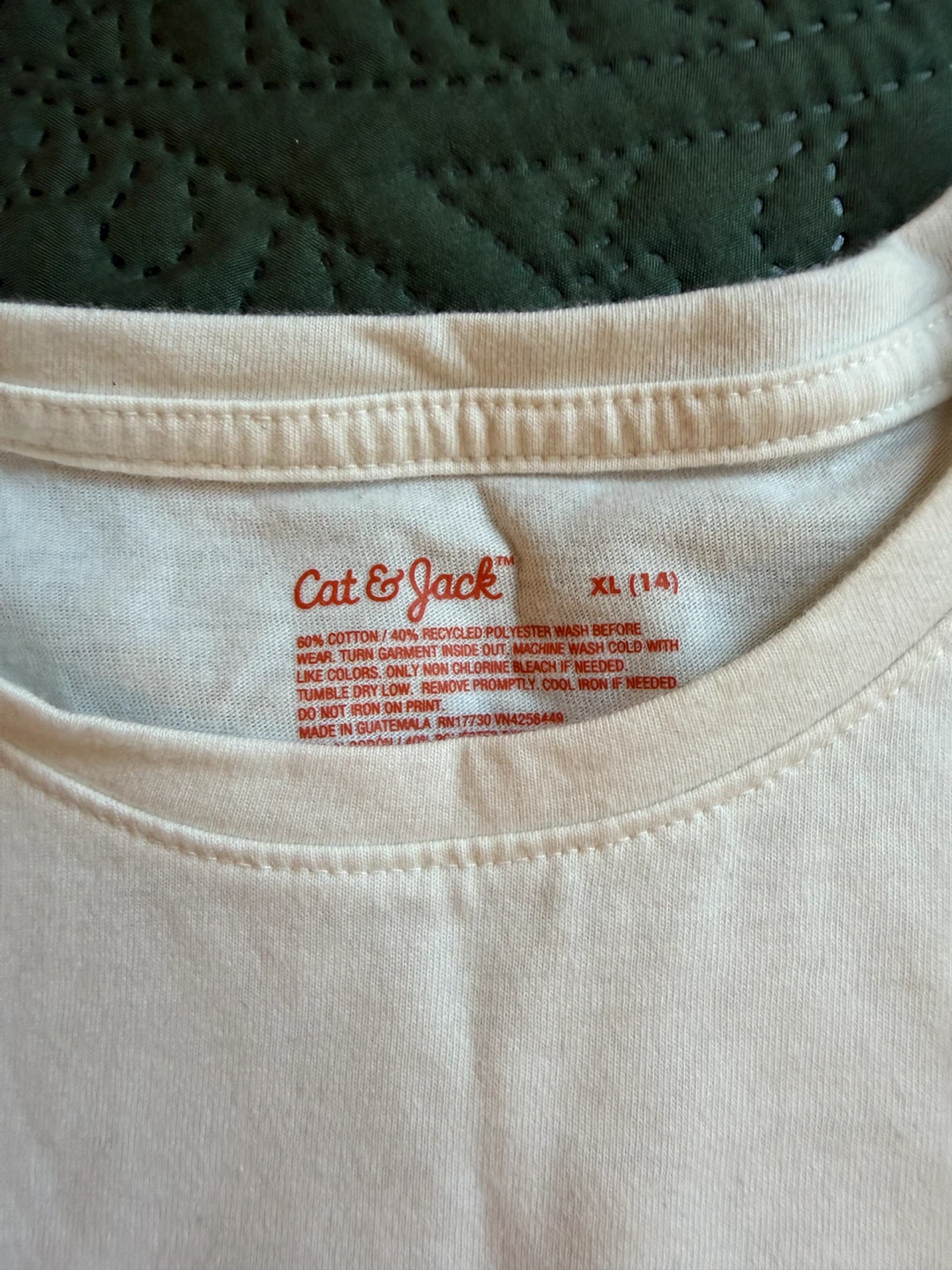 4 tee shirts Cat & Jack Girls XL (14) Graphic T-Shirt - photo 3