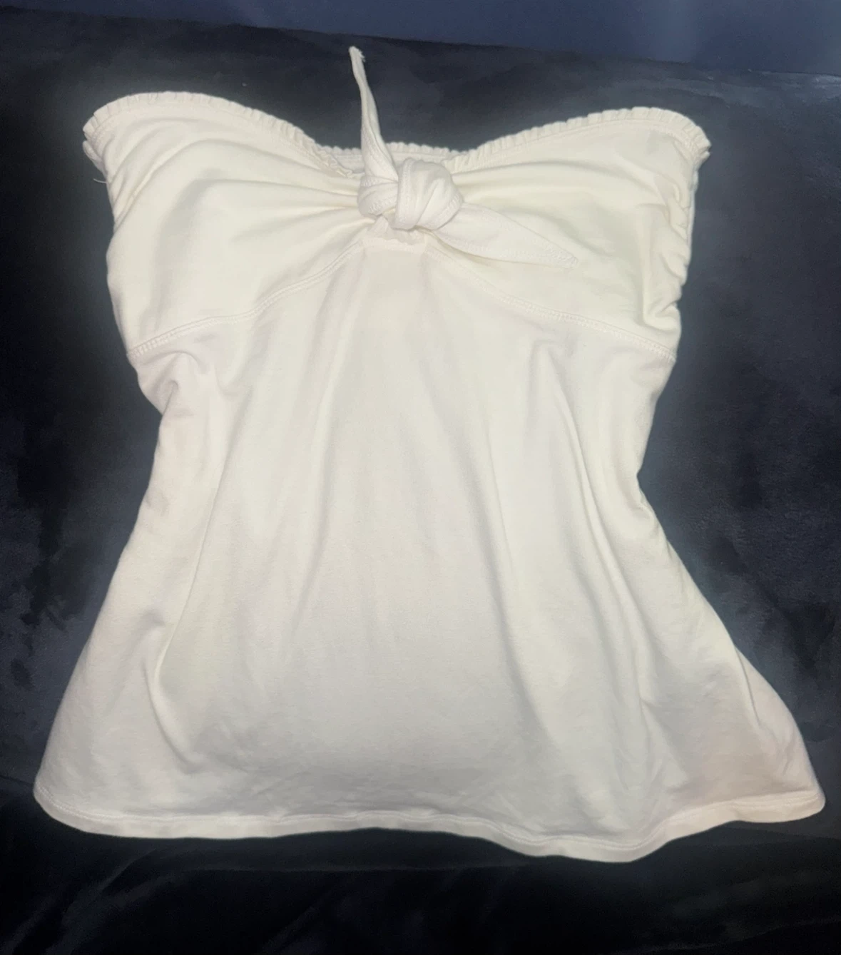 Hollister Co. White Strapless Tube Top