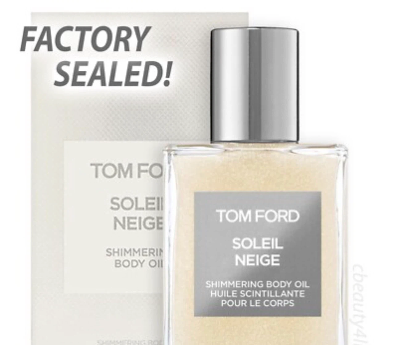 Tom Ford Soleil Neige Shimmering Body Oil