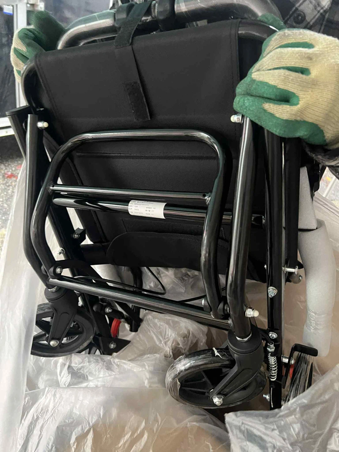 Lightweight Wheelchair, Transport Wheelchair Lightweight Foldabl - photo 3