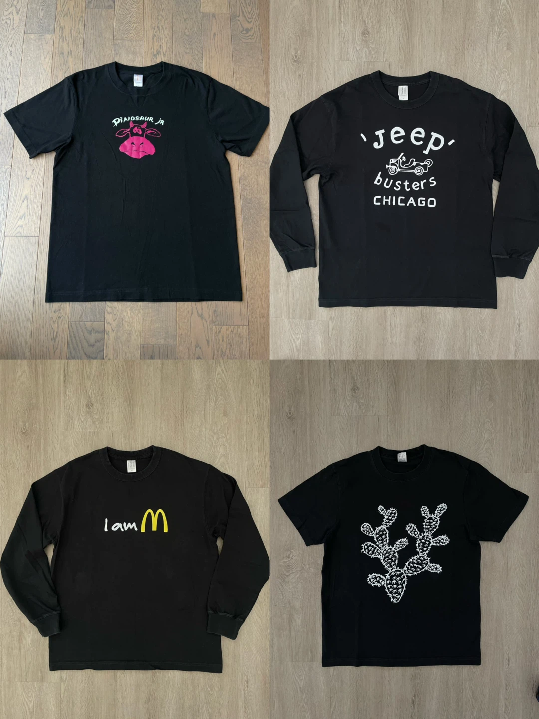 $10 for 3 Black T-Shirts: Dinosaur Jr., McDonald's, Jeep - photo 2