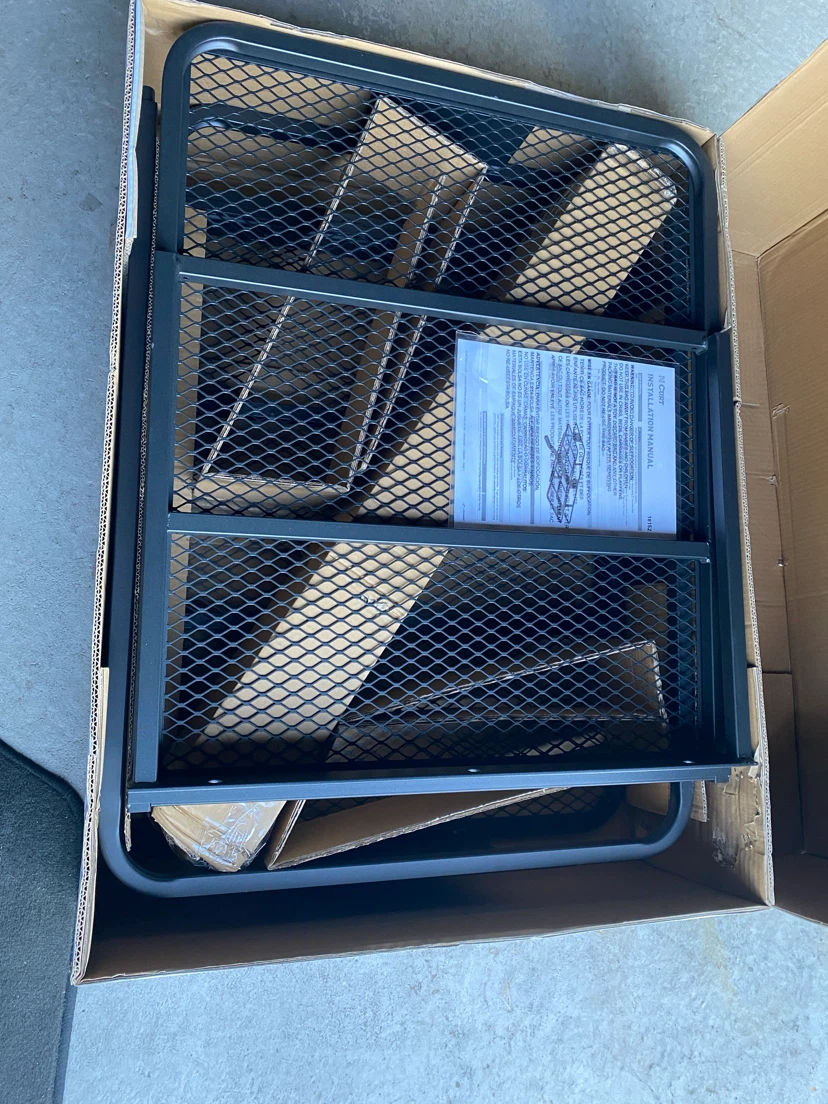Basket Trailer Hitch Cargo Carrier - photo 2
