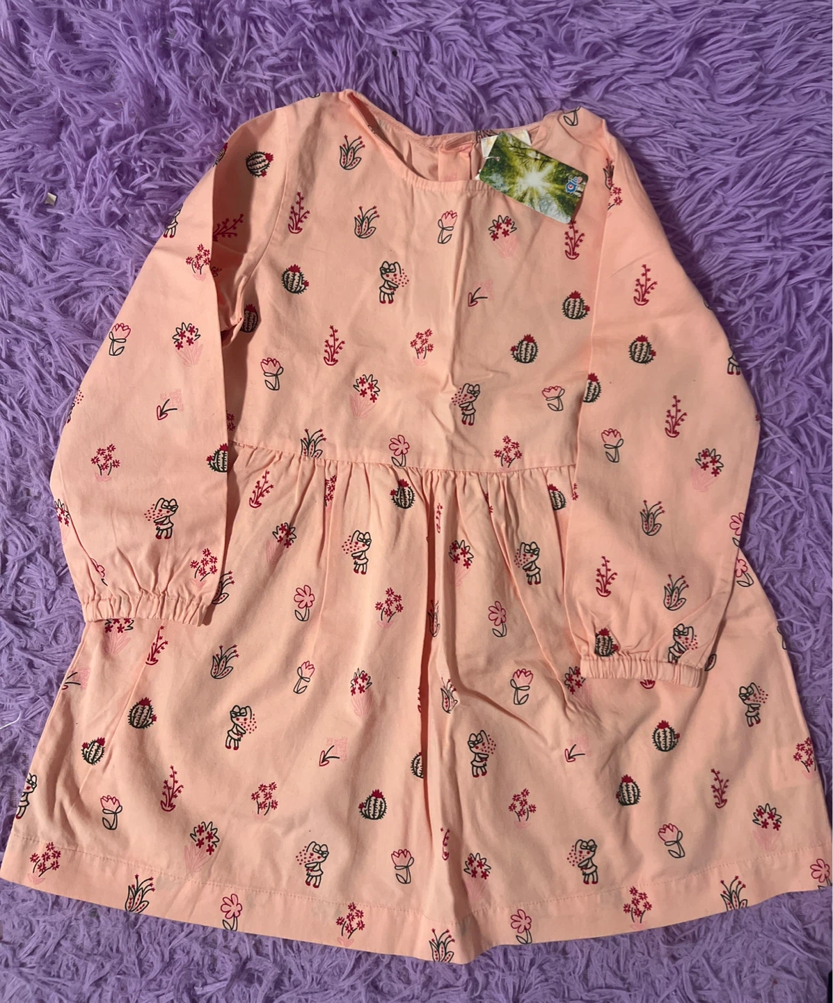 AI COHEN Pink Floral Dress - Size 6 - photo 2