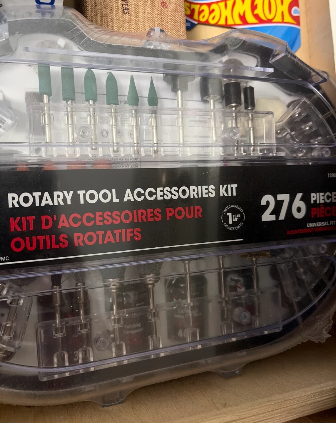 Rotary Tool Accessories Kit - 276 Pieces
