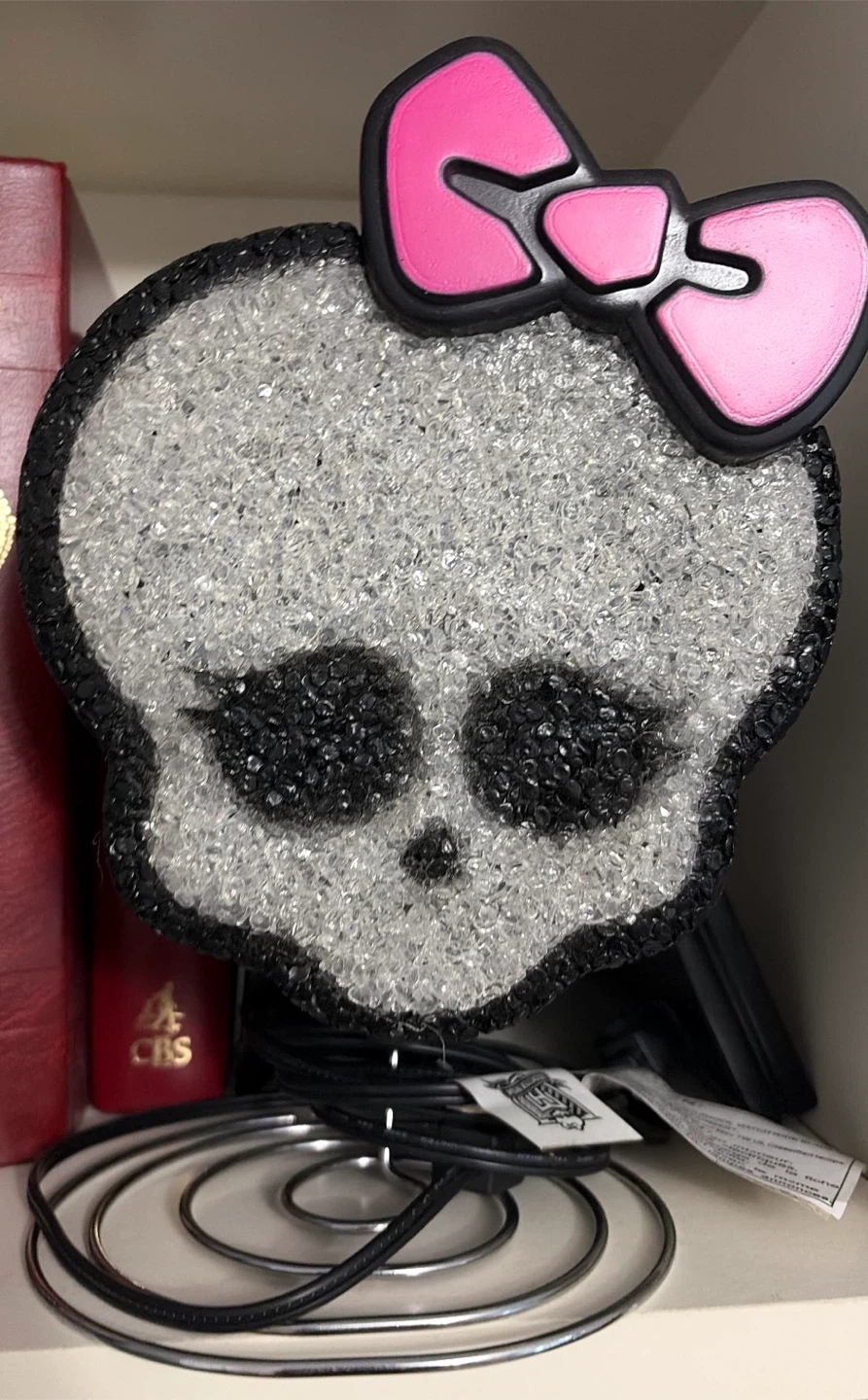 Monster High Skull Lamp with Bow