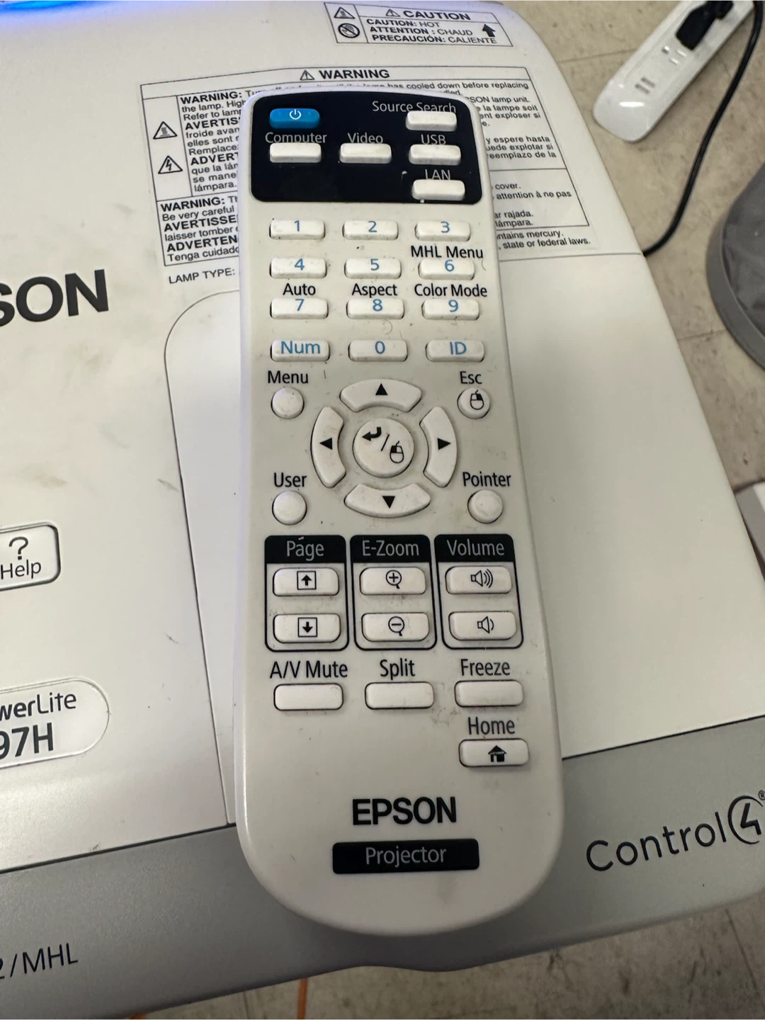 Epson PowerLite 97H Projector - photo 2