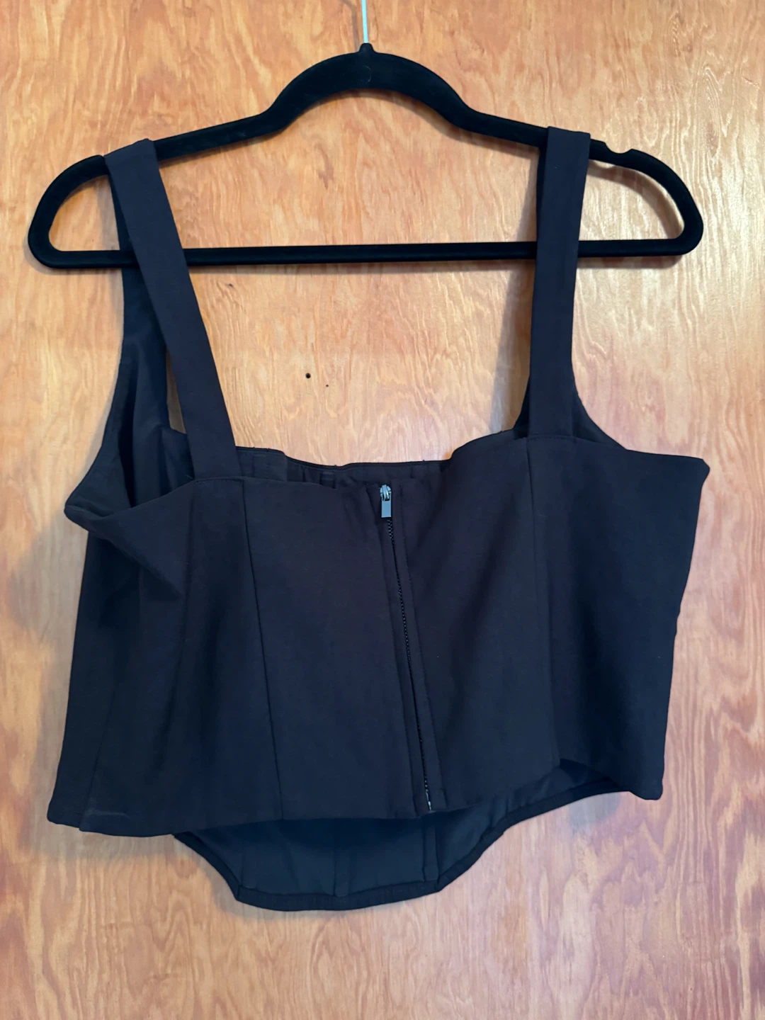 DYNAMITE Black Corset Tank Top - photo 2