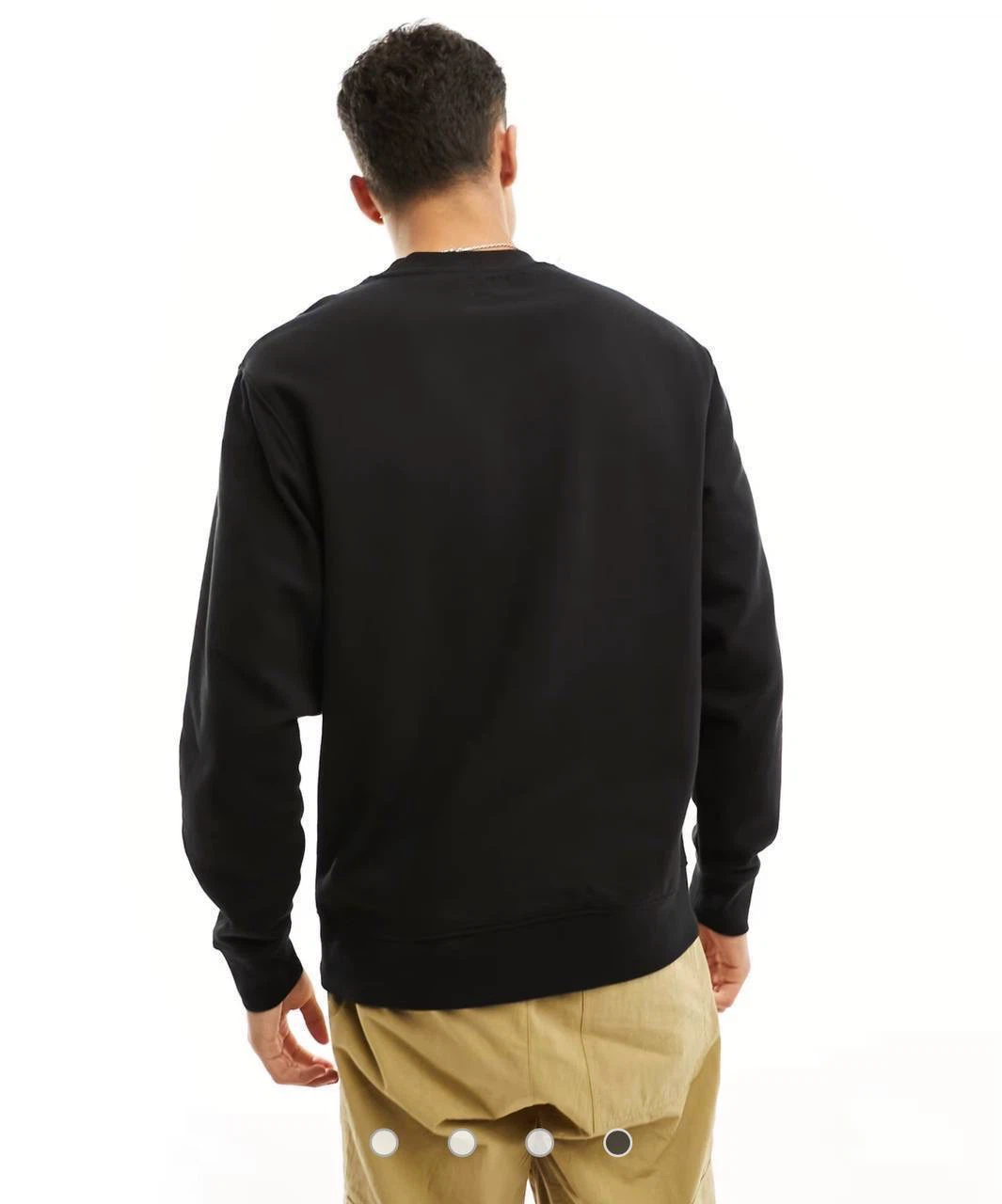 River Island New York crew neck sweatshirt in black, size M - photo 3