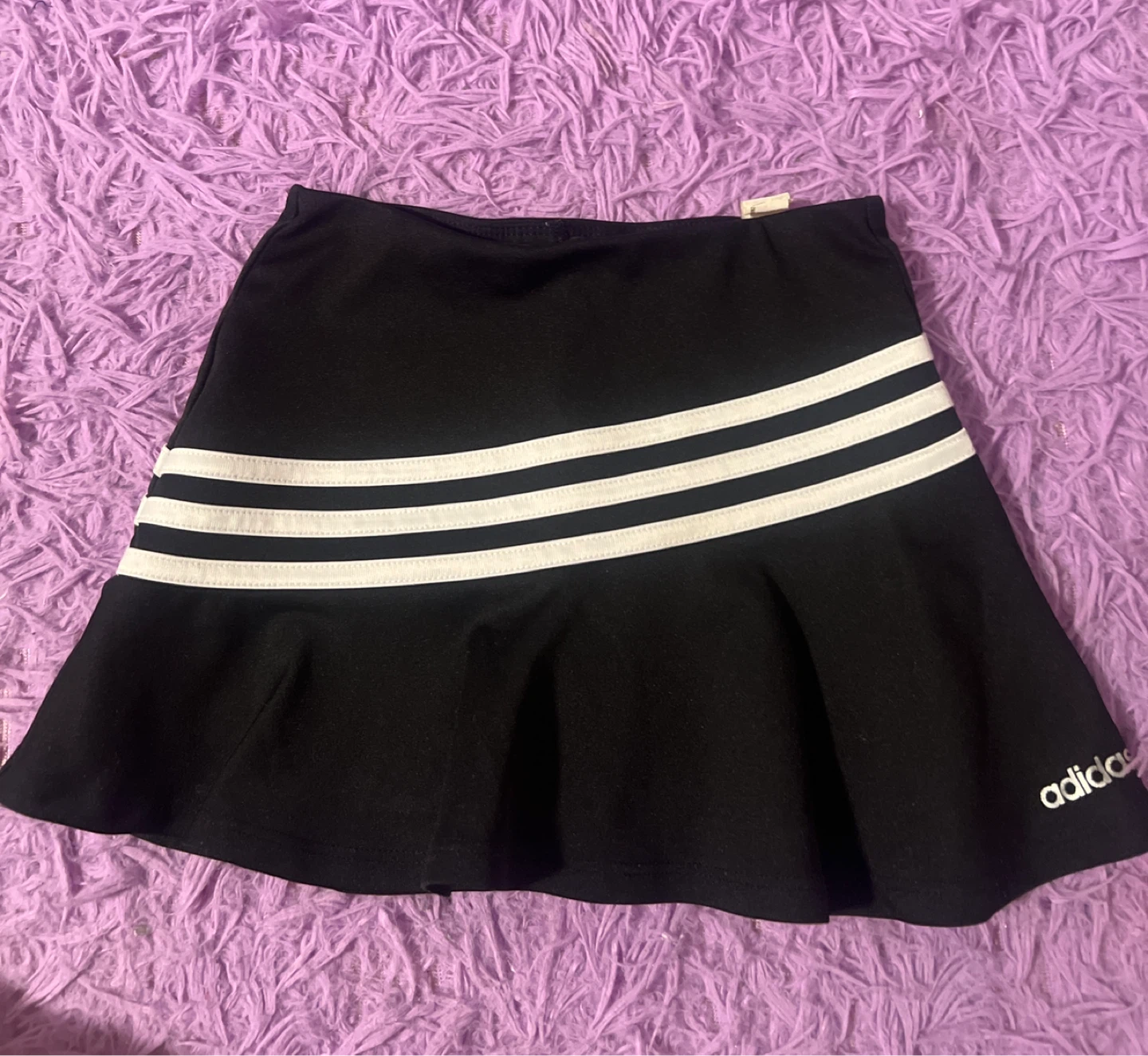 Adidas Black Skirt with Built-in Shorts Size 4