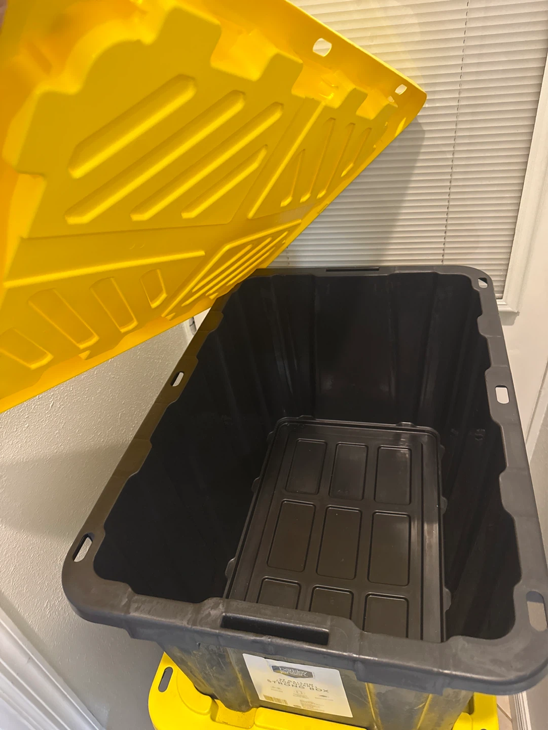 Berkley Jensen 27 Gallon Strong Box Storage Totes (Set of 3) - photo 3