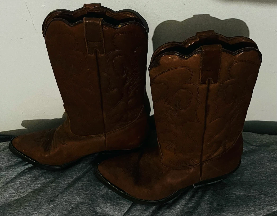 Brown Upper Leather Cowboy Boots - photo 3
