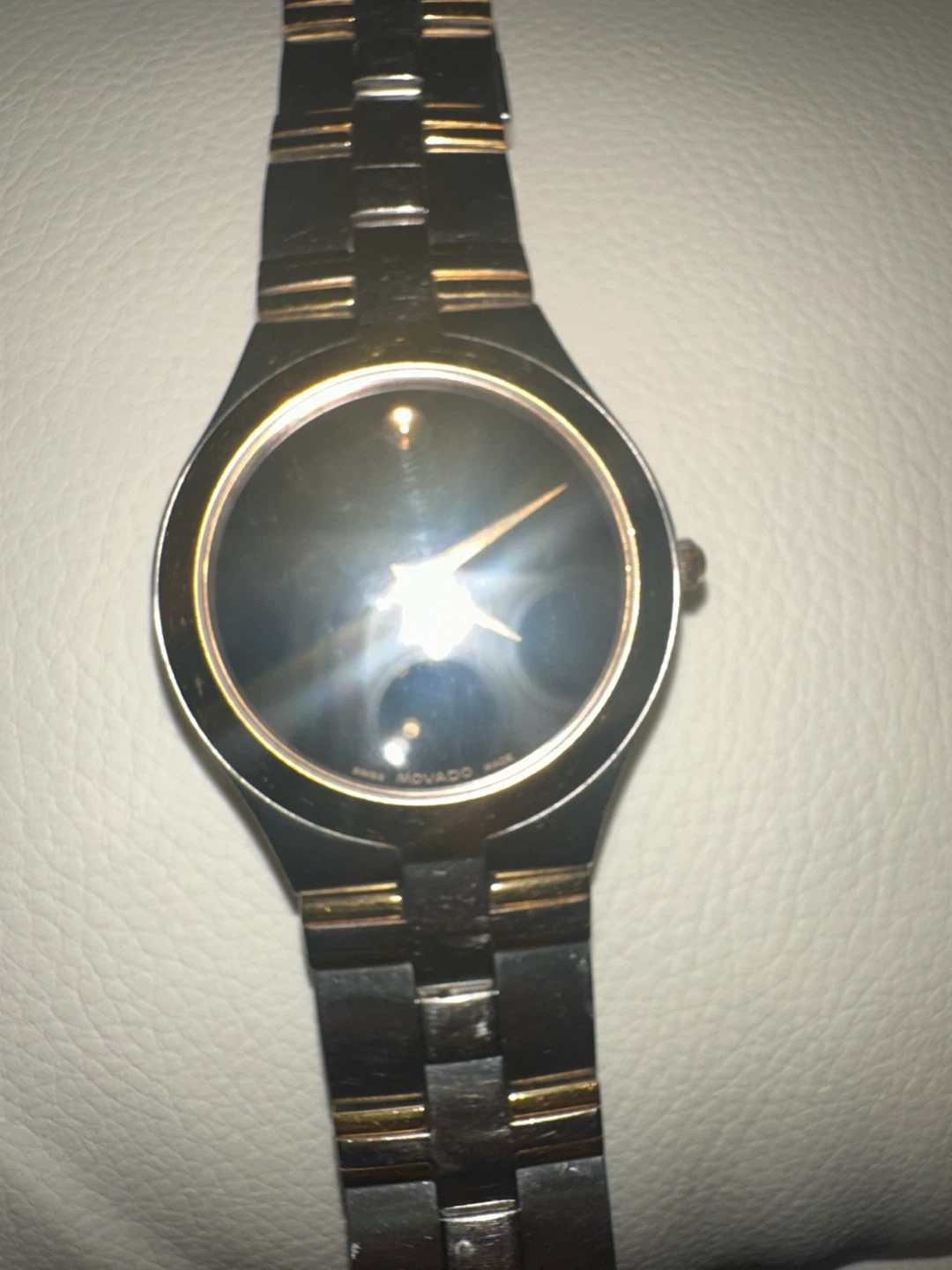 Movado Stainless Steel Two-Tone Watch