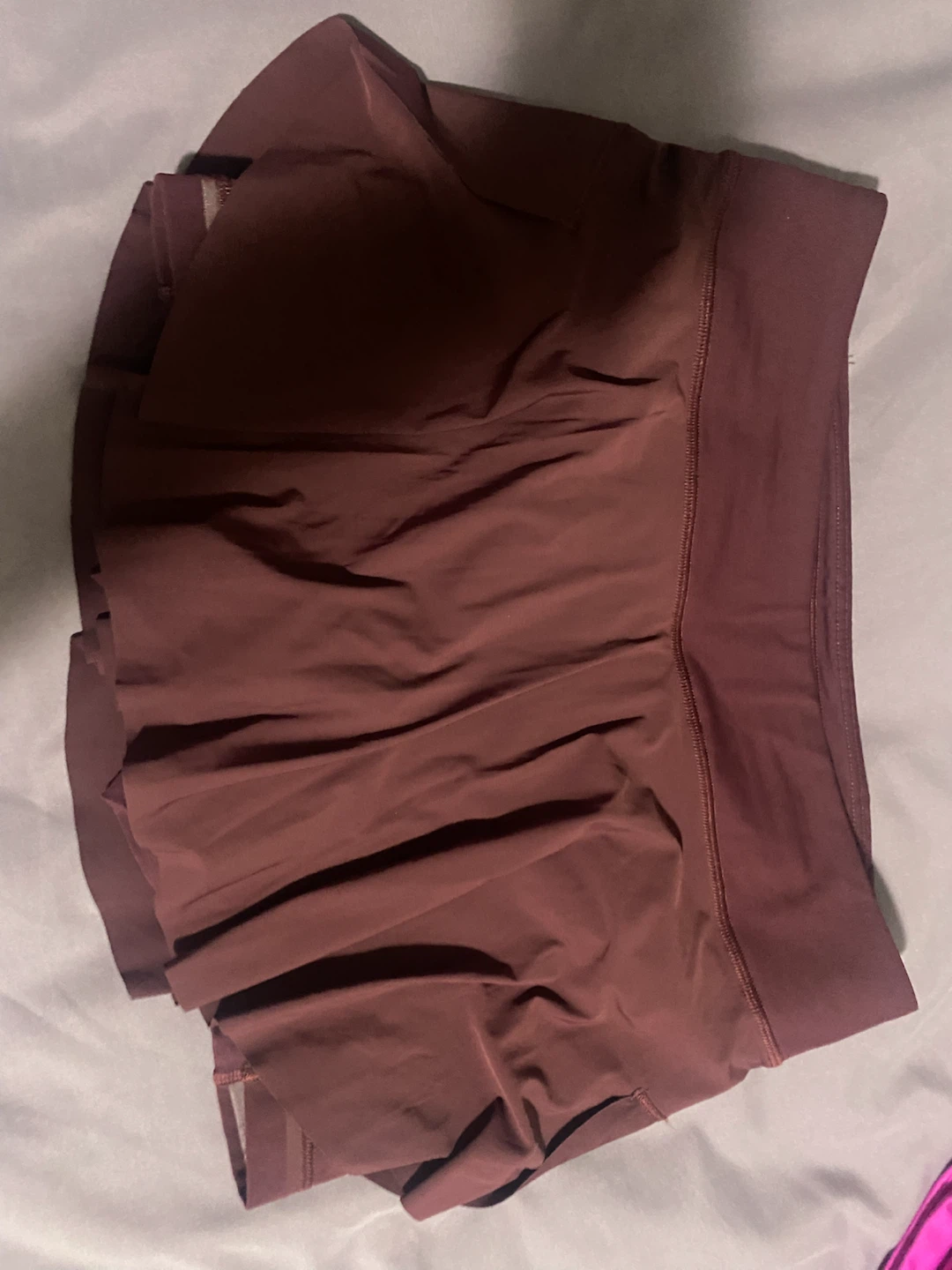 Lululemon Burgundy Athletic Skirt