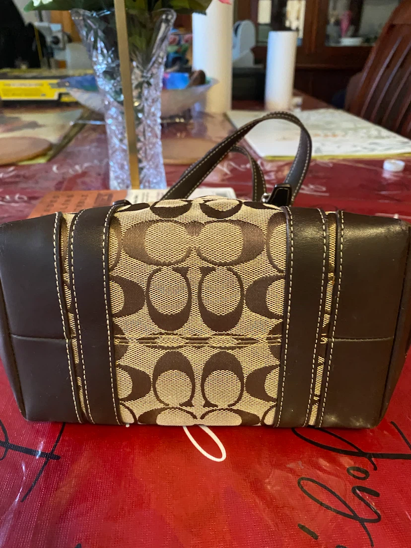 Coach Signature Canvas Tote Bag - photo 5